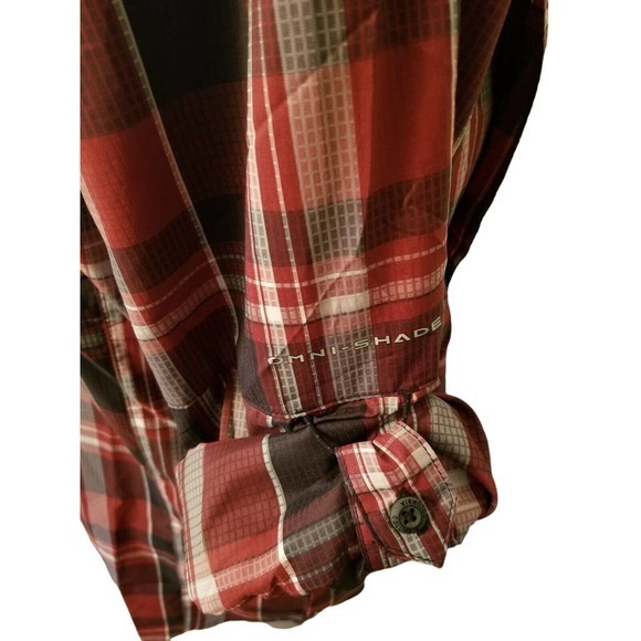 Columbia Men's Shirt Plaid Multicolor Size‎ M, Length 29 in, Pit to Pit 23 in - Picture 5 of 9